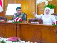 Gubernur Jatim Targetkan Produksi Padi Tetap Stabil di Tengah Ancaman Kekeringan