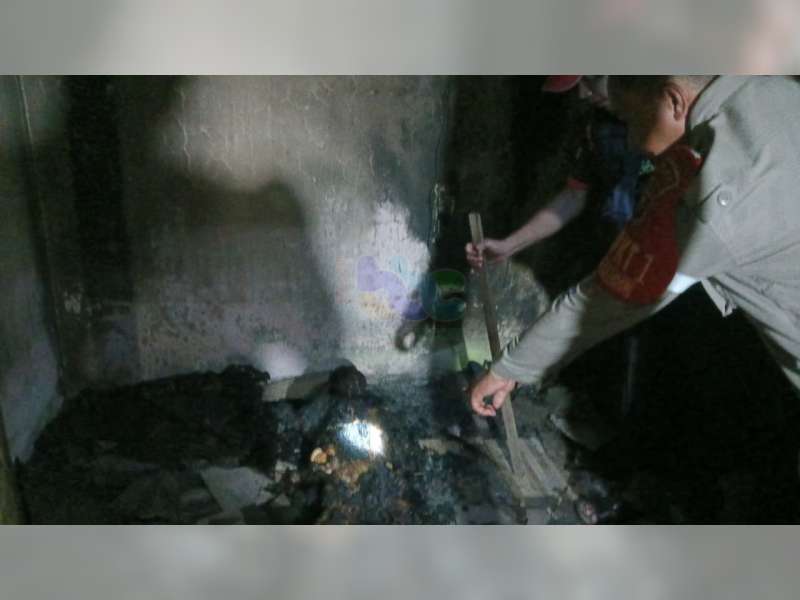Diduga Akibat Lilin, Kakek Penderita Sakit Lumpuh di Dander, Bojonegoro Meninggal Terbakar