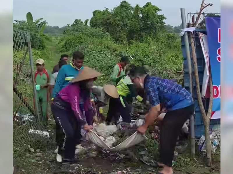 DLH Bojonegoro Eksekusi TPS Liar di Kelurahan Jetak, Respons Cepat Keluhan Warga