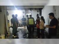Diduga Akibat Korsleting Listrik, Bangunan Toko di Bojonegoro Kota Terbakar
