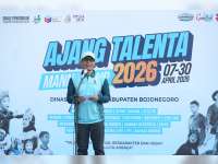 Dari GOR Dolokgede, Semangat Kompetisi Pelajar Bojonegoro Digelorakan Mannah Cup 2026