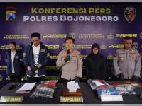 Dua Maling Motor di Bojonegoro Dibekuk Polisi
