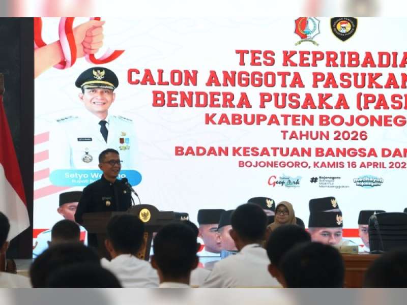 Uji Kepribadian dan Rekam Jejak Media Sosial Jadi Penentu Seleksi Calon Paskibraka Bojonegoro 2026