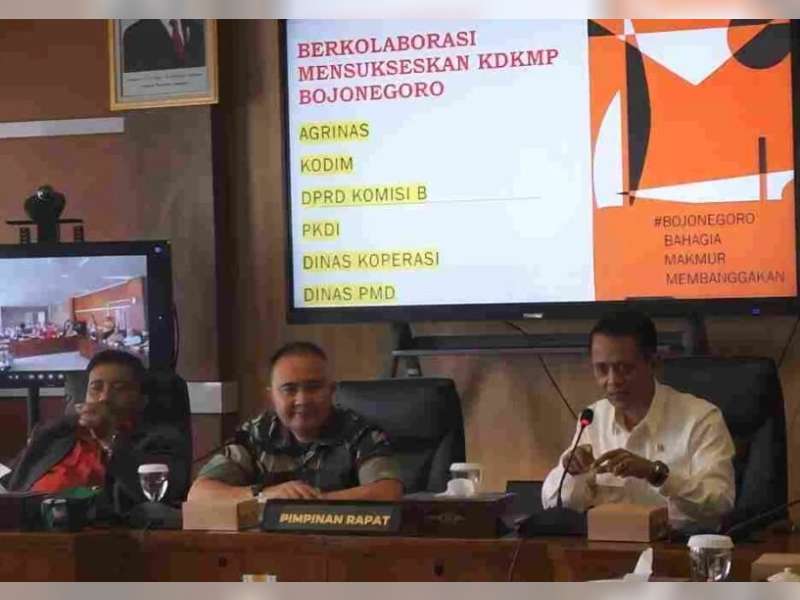 382 Koperasi Merah Putih di Bojonegoro Sudah Bergerak, 48 Titik Masih Stagnan
