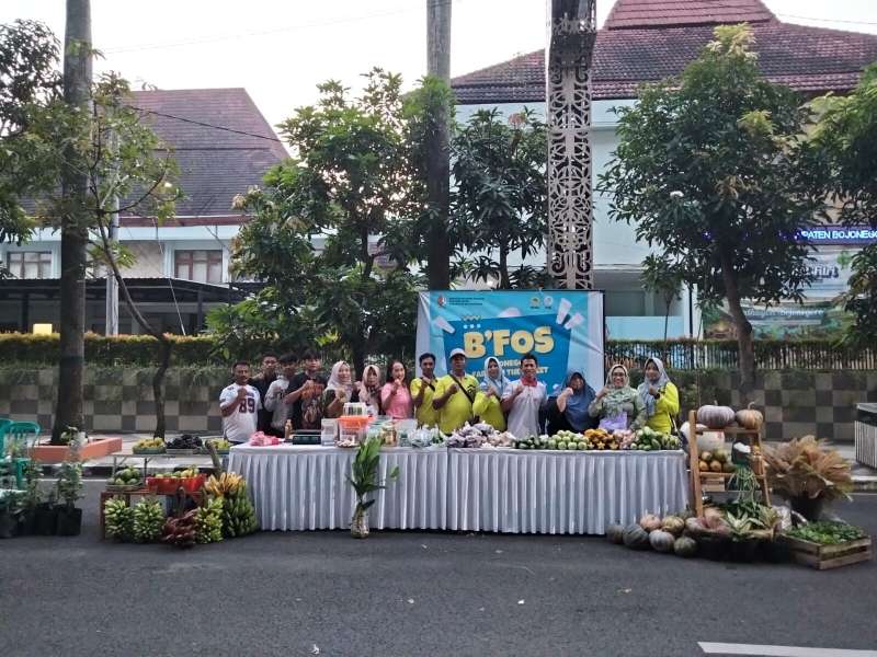 DKPP Hadirkan B&rsquo;FOS di Area CFD Alun-alun untuk Perkuat Pemasaran Produk Pertanian Bojonegoro