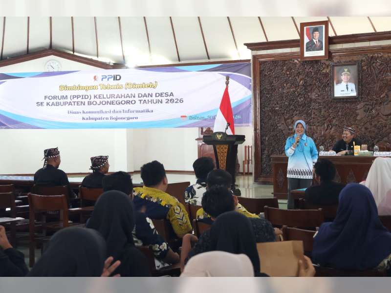 Pemkab Bojonegoro Gelar Bimtek PPID Tingkat Desa,  Mitigasi Kemarau Jadi Perhatian Penting