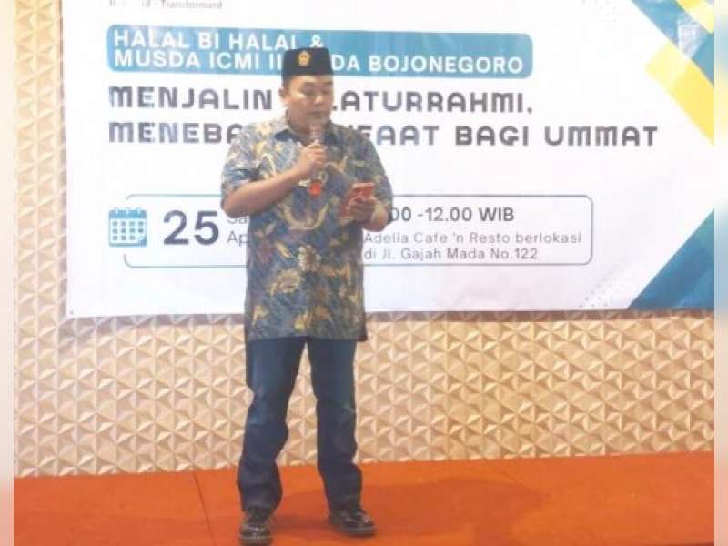 Arief Januwarso Nahkodai ICMI Bojonegoro Periode 2026-2031