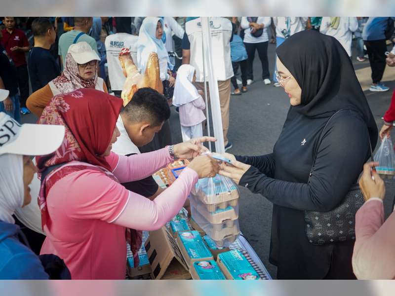 Wabup Nurul Azizah&nbsp;Ajak Masyarakat Bojonegoro Beli Telur Hasil Program Gayatri