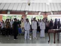 Pelantikan Tiga Kades PAW Bojonegoro, Bupati: Jabatan Bukan Kekuasaan, Tapi Amanah