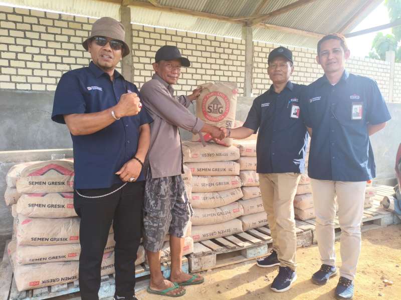 SIG Pabrik Tuban Dukung Ketahanan Pangan Lewat Penguatan Infrastruktur Pertanian