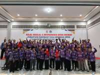 PPDI Bojonegoro Gelar Halal Bihalal dan Muskerda, Dorong Perlindungan  Ketenagakerjaan dan Kesejahteraan bagi Perangkat Desa