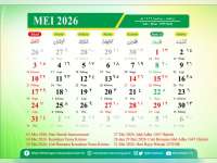 kalender Jawa, Tanggal 04 Mei 2026  jatuh pada hari Senin Legi