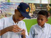 Alvin Putra dan Ridwan Firdaus, Dua Pelajar SMPN 1 Purwosari yang Sulap Limbah Bonggol Pisang Jadi Kandidat Pencegah Kanker