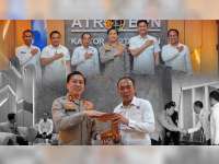 Perkuat Sinergi Lintas Sektoral, Kapolres Bojonegoro Kunjungi Kantor ATR/BPN