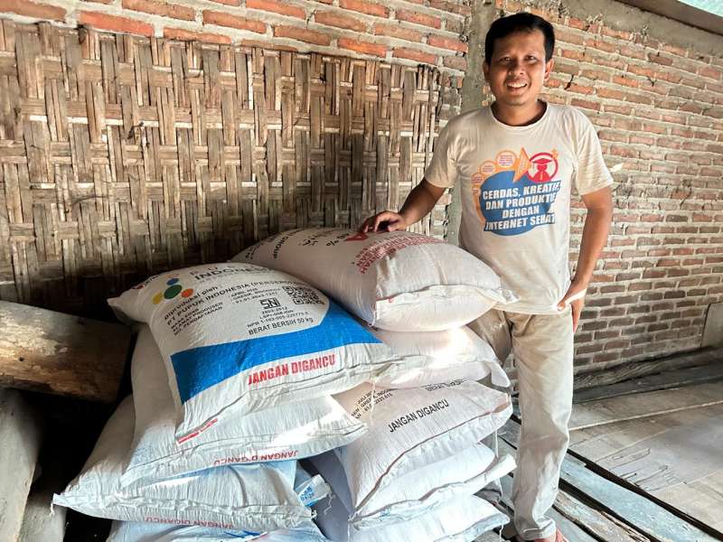 Stok Pupuk Subsidi Bojonegoro Aman, Penyaluran Lampaui Target di Sejumlah Kios