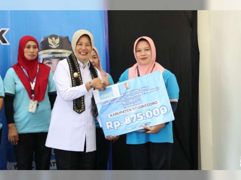Pemkab Bojonegoro Salurkan BLT Cukai Tembakau 2026 untuk Buruh Pabrik Rokok di Baureno