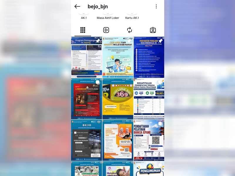 Disperinaker Bojonegoro Buka Akses Tiga Ribu Lowongan Kerja Lewat Media Sosial Resmi