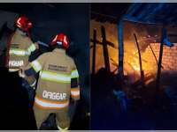 Rumah Warga di Kantor, Bojonegoro Ludes Terbakar Akibat Korsleting, Kerugian Rp 50 Juta