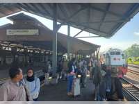 Stasiun Bojonegoro Layani Ribuan Penumpang Selama Libur Iduladha 2026