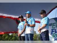 Ratusan Peserta Meriahkan Temayang Eco Fun Run 2026 di Bendungan Gongseng