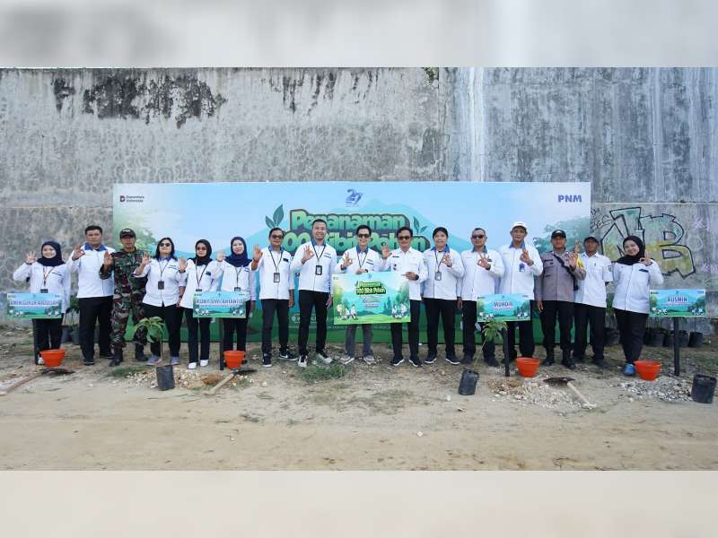 Dari Pakaian, Buku, hingga 29.000 Pohon: PNM Perluas Makna Pemberdayaan di Masyarakat Akar Rumput