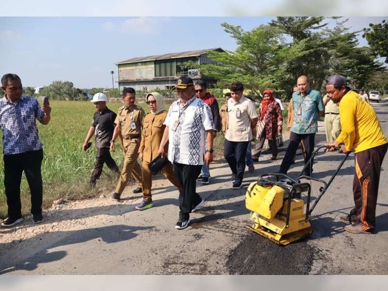 Sempat Viral Aksi Tanam Pohon Pisang di Jalan Rusak Randublatung - Cepu, Pemprov Jateng Pastikan  Jadi Prioritas Pembangunan