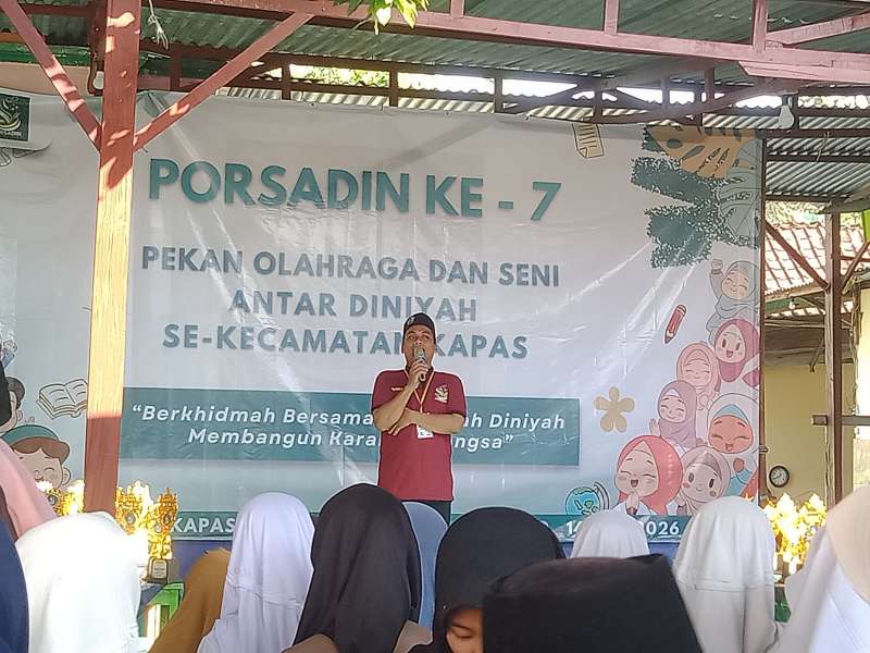 Ratusan Santri Ikuti Porsadin 7 Kecamatan Kapas di Tanjungharjo