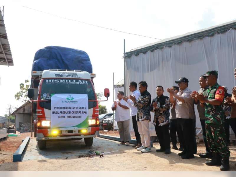 Hilirisasi Pertanian Bojonegoro Diperkuat Lewat Peresmian Pabrik Porang di Sekar