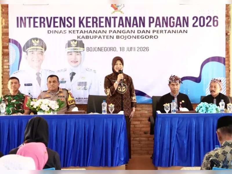 Bojonegoro Naik Peringkat Kedua Penghasil Padi Terbesar di Jatim Pemkab Gelar Intervensi Pangan di Clebung