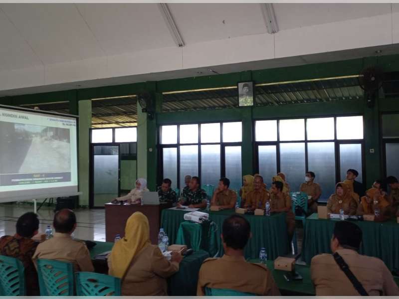 Kodim 0813 dan Pemkab Bojonegoro Gelar Rapat Matangkan Kegiatan TMMD ke 129
