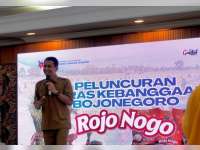 Wujudkan Kemandirian Pangan Pemkab Bojonegoro Luncurkan Beras Premium Merek Rojo Nogo