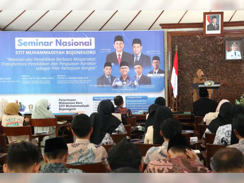 Sambut Milad ke-40,  STIT Muhammadiyah Bojonegoro Gelar Seminar Nasional tentang Pendidikan
