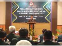 Resmi Dilantik, 77 Pengurus IDI Bojonegoro Siap Hadapi Tantangan Kesehatan Global
