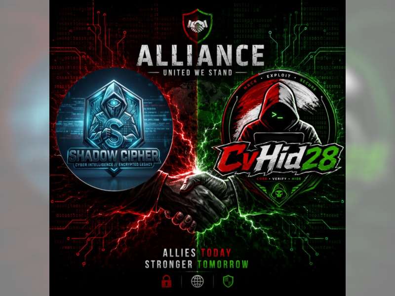 New Alliance Shadow Cipher - CvHid28
