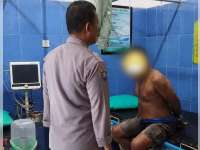 Maling Motor di Gudang J&T Cargo Baureno Babak Belur Dihajar Massa, Pelaku Berhasil Ditangkap di Sawah