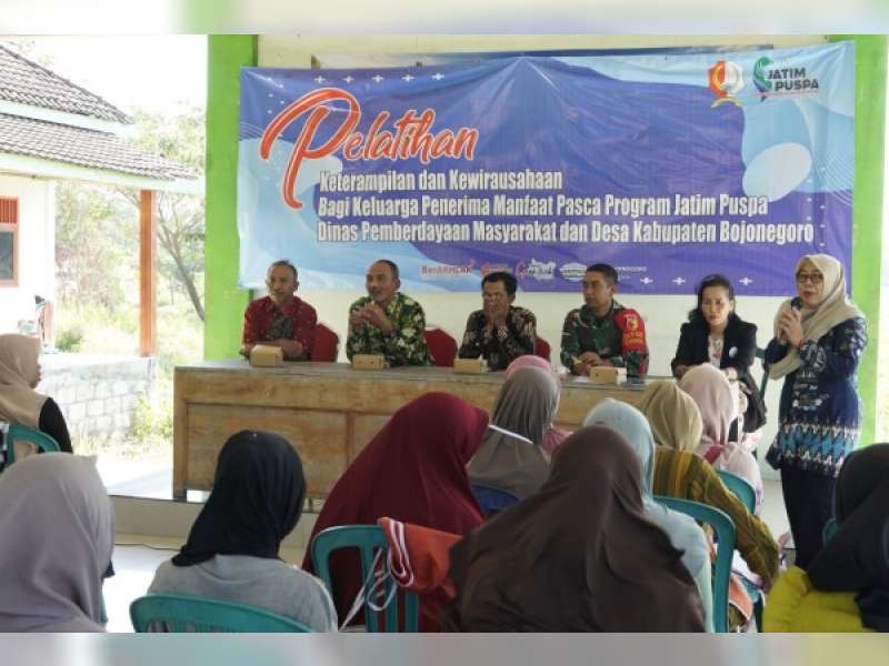 Lewat TMMD, Pemkab Bojonegoro dan TNI Dorong Pemberdayaan Perempuan Melalui Olahan Pangan Lokal