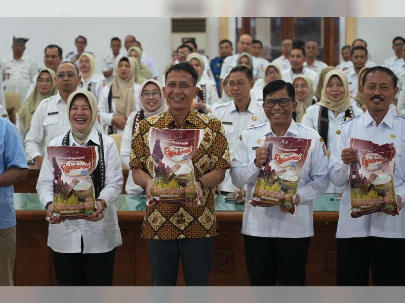 Wujudkan Kemandirian Pangan, Pemkab Bojonegoro Luncurkan Gerakan GASPOL Serap Beras Lokal