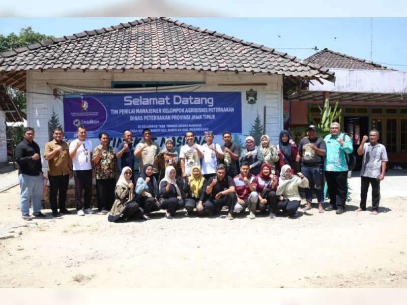 Dua Kelompok Ternak Asal Bojonegoro Masuk Penilaian Agribisnis Peternakan Tingkat Jatim 2026