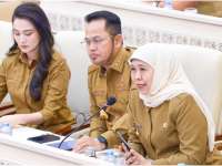 Raker Bersama Komisi II DPR RI, Gubernur Khofifah Minta Keseimbangan LP2B dan Investasi Industri Manufaktur Jatim