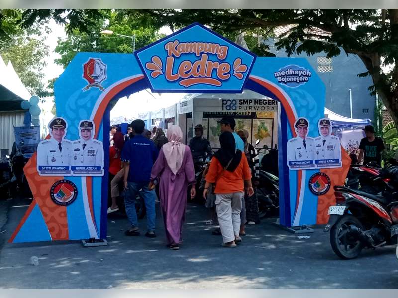 Baru Akan Resmi Dibuka Malam, Lokasi Festival Ledre Ramai Pengunjung