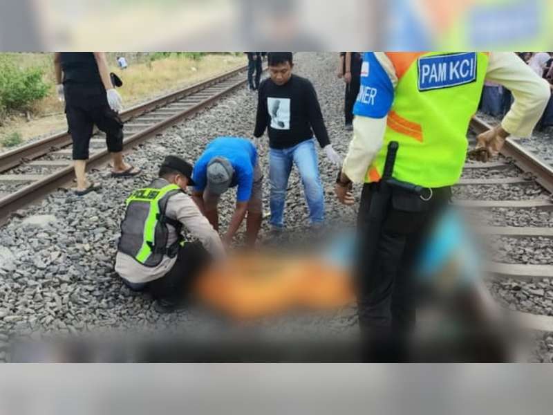 Tertemper Kereta Api Anggrek, Seorang Warga Sumberrejo, Bojonegoro Meninggal