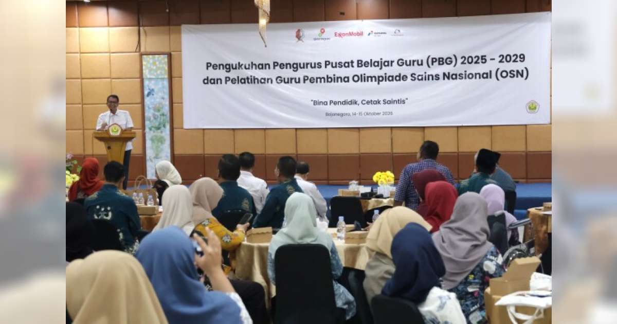 Pengurus Baru PBG Bojonegoro Dikukuhkan, Didorong Jadi Penggerak Inovasi Pembelajaran