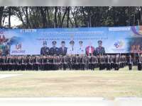 Upacara Peringatan HJB ke-349  Berlangsung Khidmat dan Semarak di Alun-Alun Bojonegoro