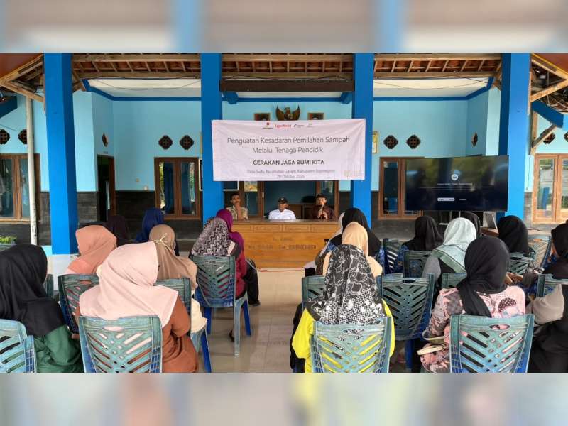 Cara Para Pendidik di Bojonegoro Tumbuhkan Budaya Memilah Sampah Sejak Dini