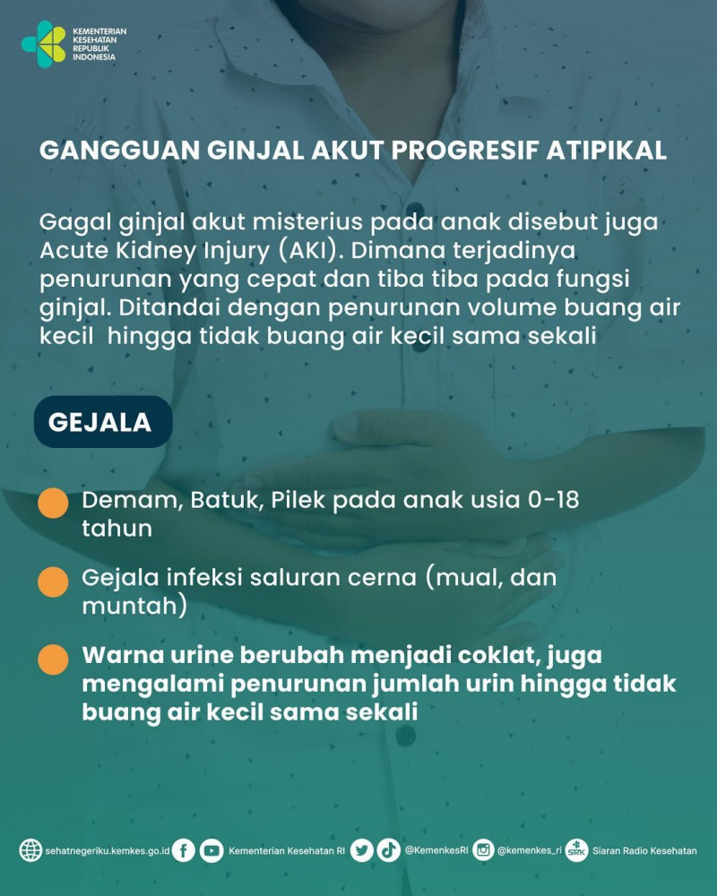 Waspadai Penyakit Gagal Ginjal Akut Misterius | BeritaBojonegoro.com