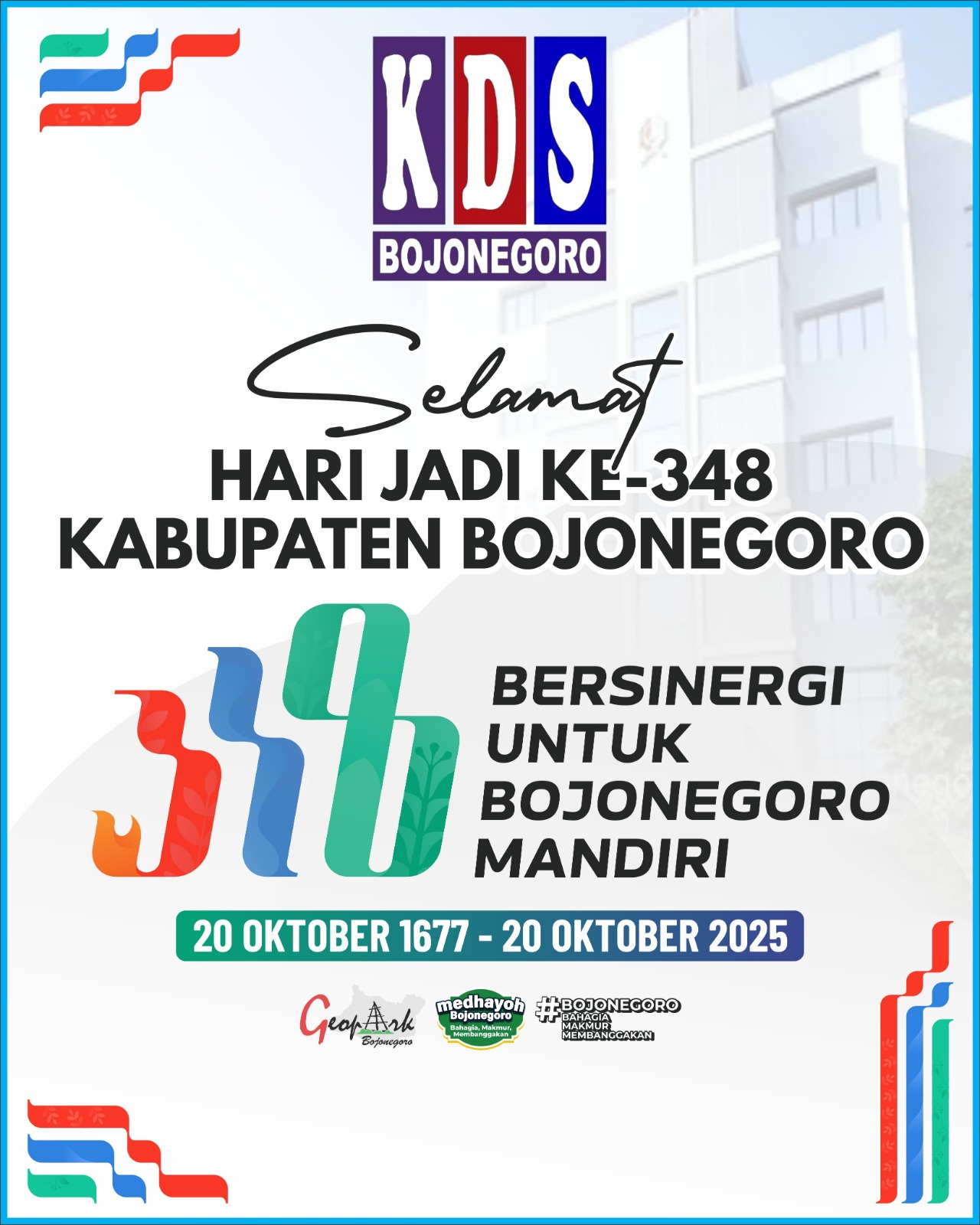 Banner Ucapan HJB ke-348 KDS (mobil)