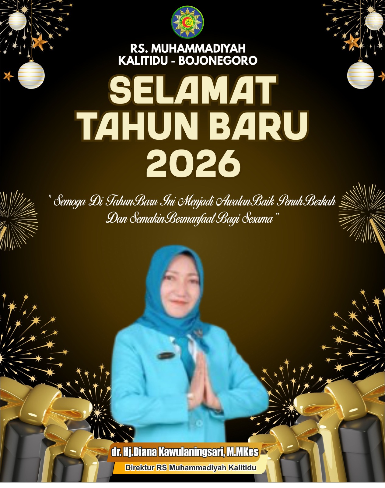 Banner Ucapan Tahun Baru 2026 RSIM Kalitidu (mobile)