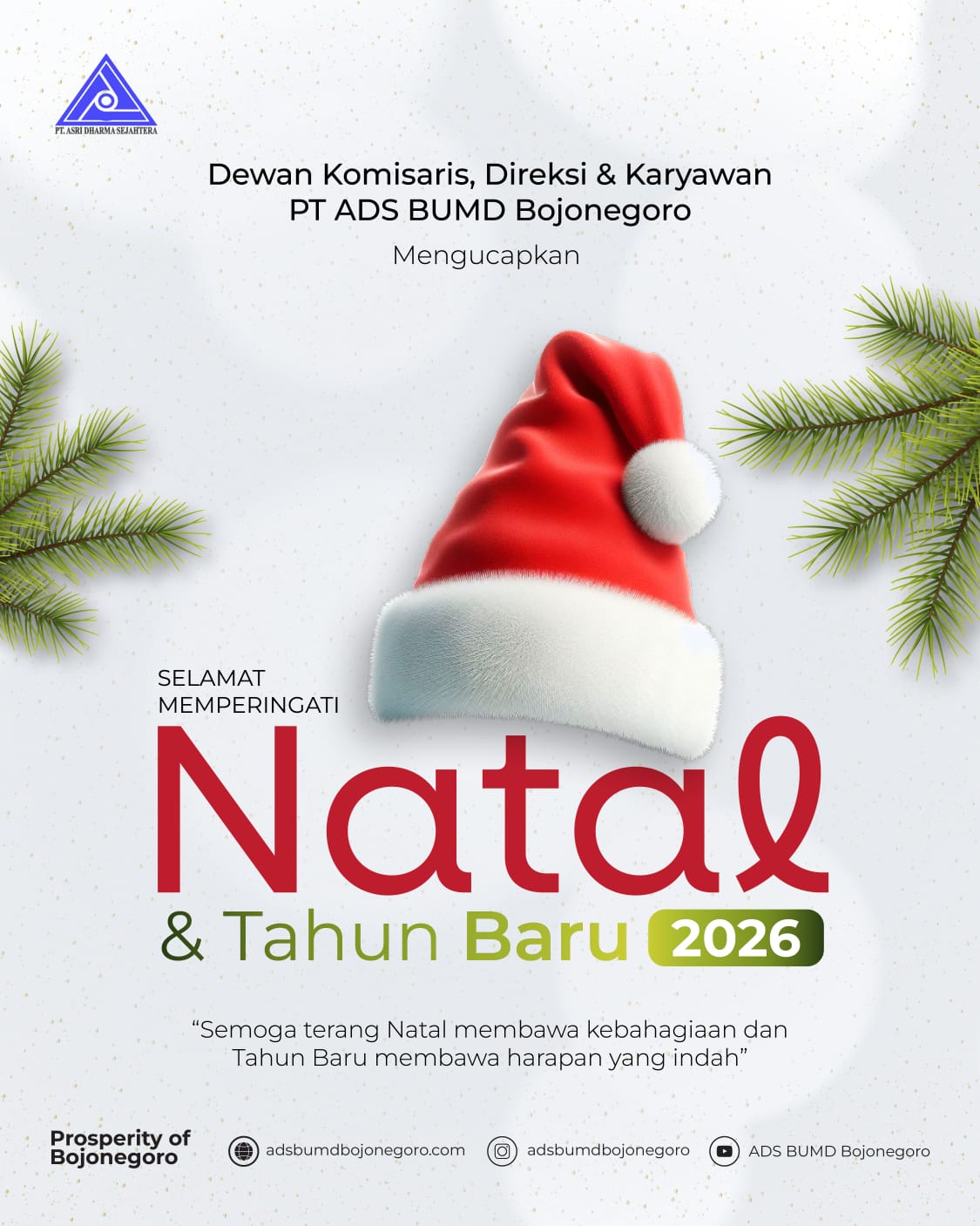 Banner Ucapan Nataru ADS